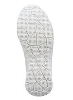 Andrea Conti Schnürschuh aus Nappaleder mit Kontrastdurchzügen WEISS