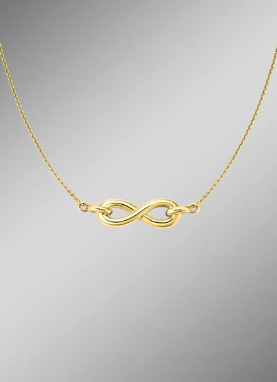 Halskette mit Unendlichkeitssymbol  