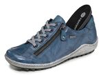Remonte, bequeme Damen-Sneaker, Weite G, mit herausnehmbarem Fu&szlig;bett BLAU
