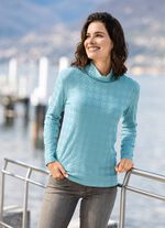 Shirt in leicht schimmernder Qualität MINT