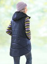 Weste mit Zier-Rei&szlig;verschl&uuml;ssen 