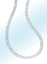 Massive Panzerketten-Garnitur mit Brillantstruktur 