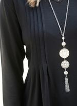 Shirt mit Stehkragen in 2 Farben 