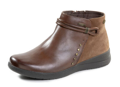 ELENA EDEN, atmungsaktive Damen-Boots, Weite H, mit herausnehmbarem Fußbett 