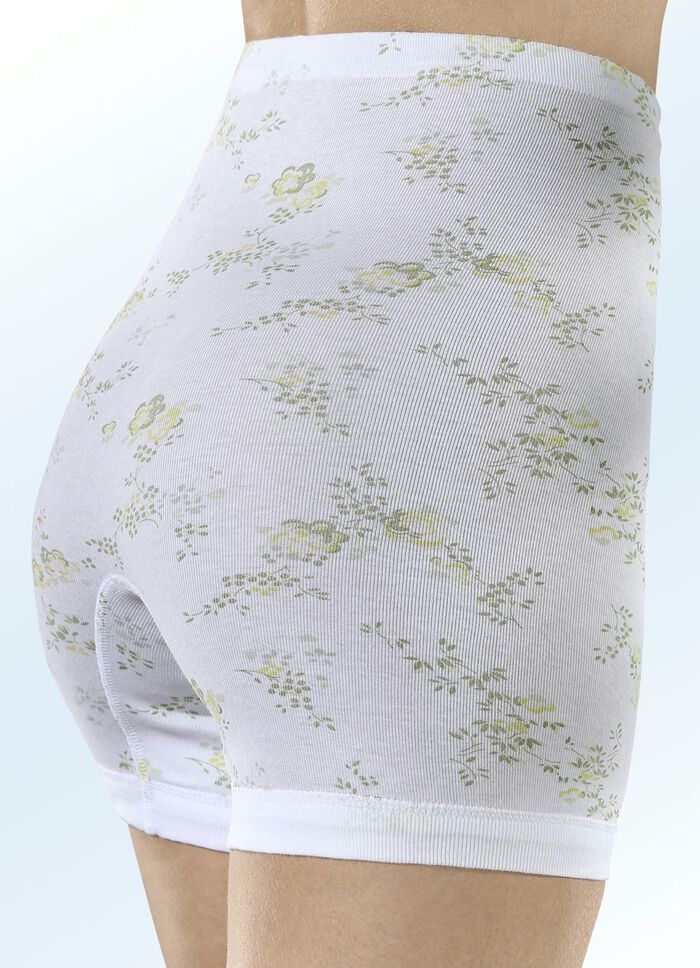 Fünferpack Schlüpfer mit Blütendessin 