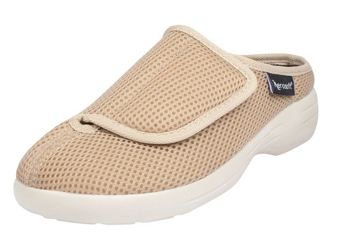 Klett-Pantolette f&uuml;r Damen und Herren BEIGE