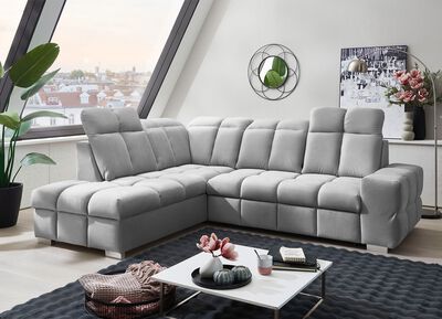 Polsterecke mit Funktion und verstellbaren Kopfst&uuml;tzen 