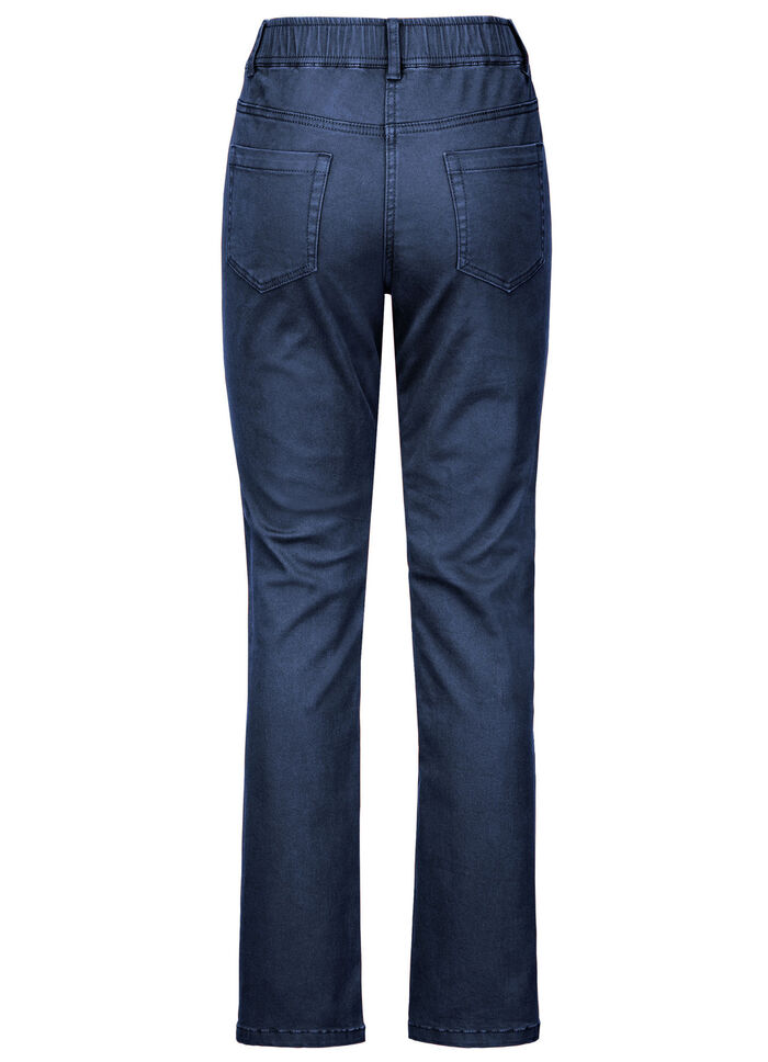 Hose mit funkelnden Glitzersteinchen DUNKELBLAU