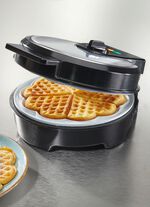 Waffeleisen f&uuml;r d&uuml;nne und dicke Waffeln in nur 2&ndash;3 Minuten 