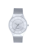 Quartz-Partneruhr mit Metallgeh&auml;use 