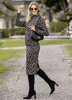 Sweatshirt in Strick-Optik  