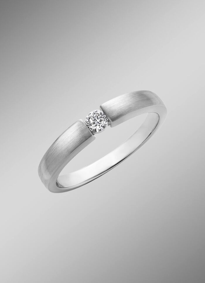 Exklusive Ring aus Platin 