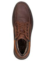 GINO GALANTE, gef&uuml;tterte Herren-Boots, Winterschuhe, mit Lammfell MARONE