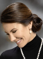 Clipstecker mit Süßwasser-Zuchtperlen 