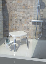 Stabiler Dusch-und Badehocker 