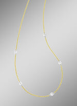 Wundervolle Halskette in Bicolor 