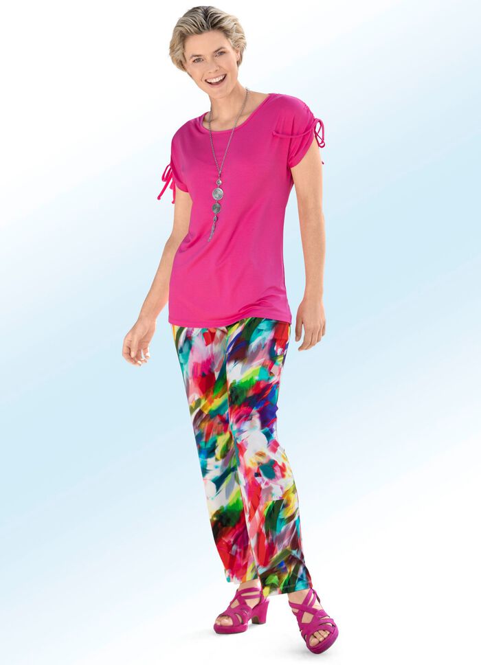 Hose im farbrillantem Inkjet-Druck 