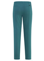 Jerseyhose mit Rei&szlig;verschluss-Taschen PETROL