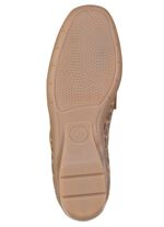 ELENA EDEN, schicke Damen-Slipper, Weite G, mit herausnehmbarem Fu&szlig;bett BRAUN