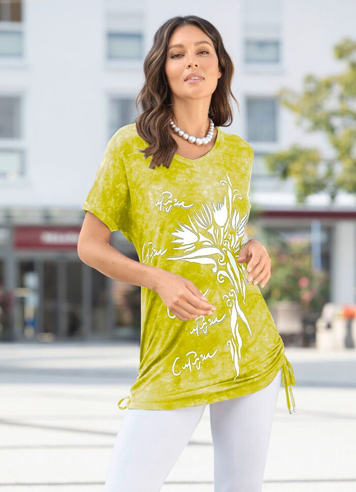 Longshirt in Batik-Optik in 2 Farben KIWI BATIK