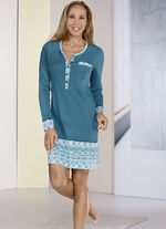 Nachthemd mit Brusttasche aus nachhaltigem Baumwollanbau 