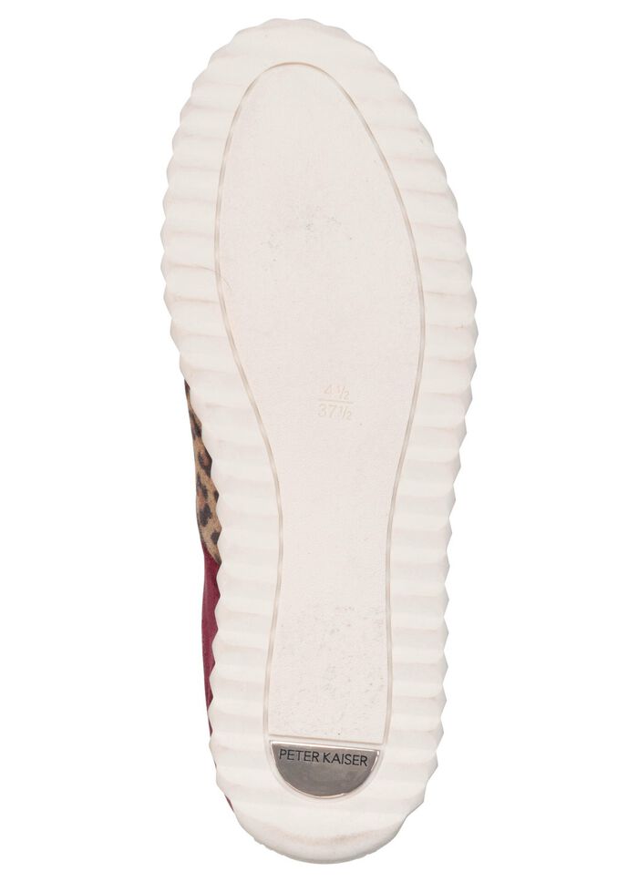 Peter Kaiser, trendige Damen-Sneaker, mit herausnehmbarem Fu&szlig;bett BORDEAUX-BRAUN