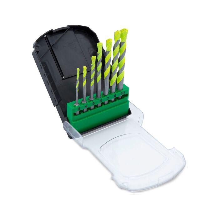 Hammersmith Drill Bit Pro-Bohrk&ouml;pfe SCHWARZ-SILBER