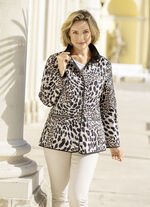 Wendejacke mit Druckerleiste 