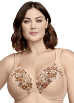 Glamorise Bügel-BH mit Vorderverschluss 