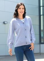 Strickjacke mit flauschig weichem Griff 