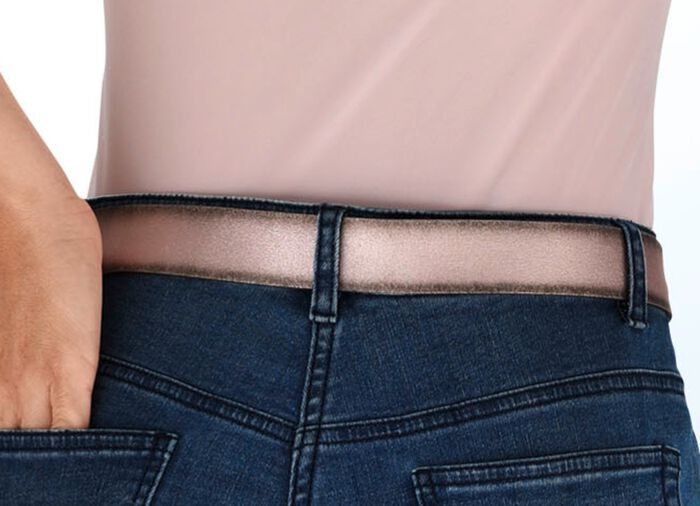 Modischer Lederg&uuml;rtel ALTROSA