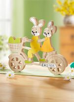 Osterhasen auf Tandem 