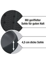 Wolkenhausschuh Relaxvital SCHWARZ