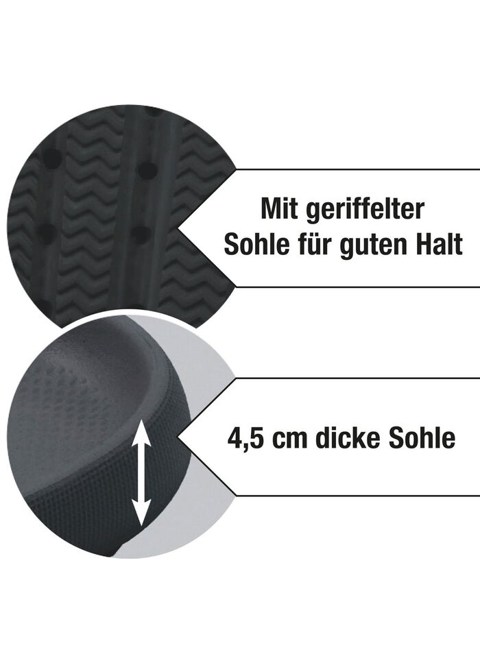 Wolkenhausschuh Relaxvital SCHWARZ