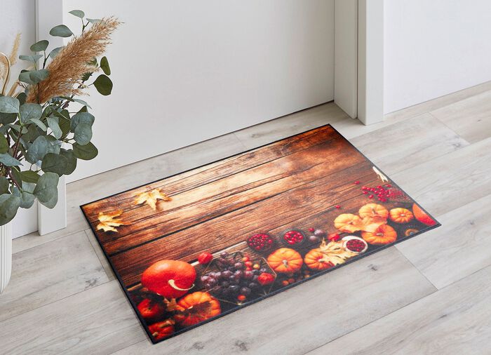 Fu&szlig;matte mit Herbst-Motiv 