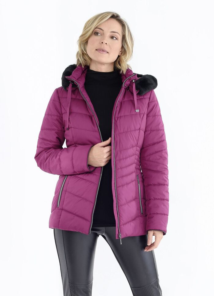 Jacke in 2 Farben MAGENTA
