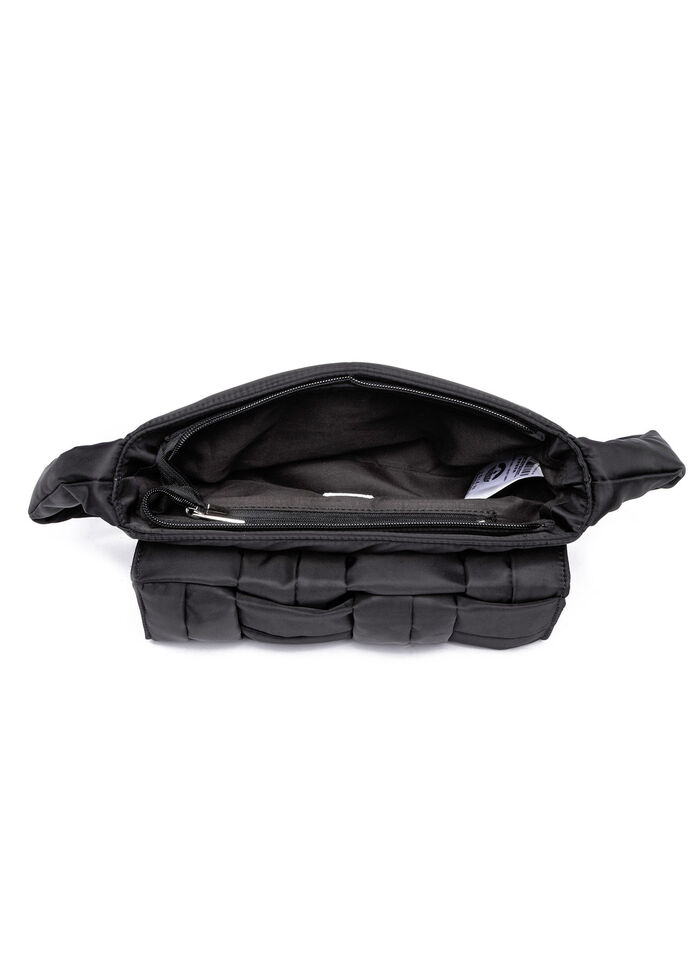 Collezione Alessandro Tasche aus zart glänzendem Textilmaterial SCHWARZ