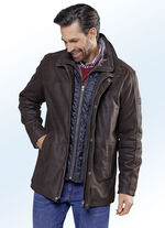 Jacke aus Ziegen-Nappaleder 