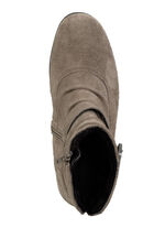 ELENA EDEN Stiefelette mit flotter Raffung und Zier-Schließe TAUPE