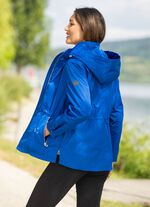 Funktionsjacke mit abnehmbarer Kapuze 