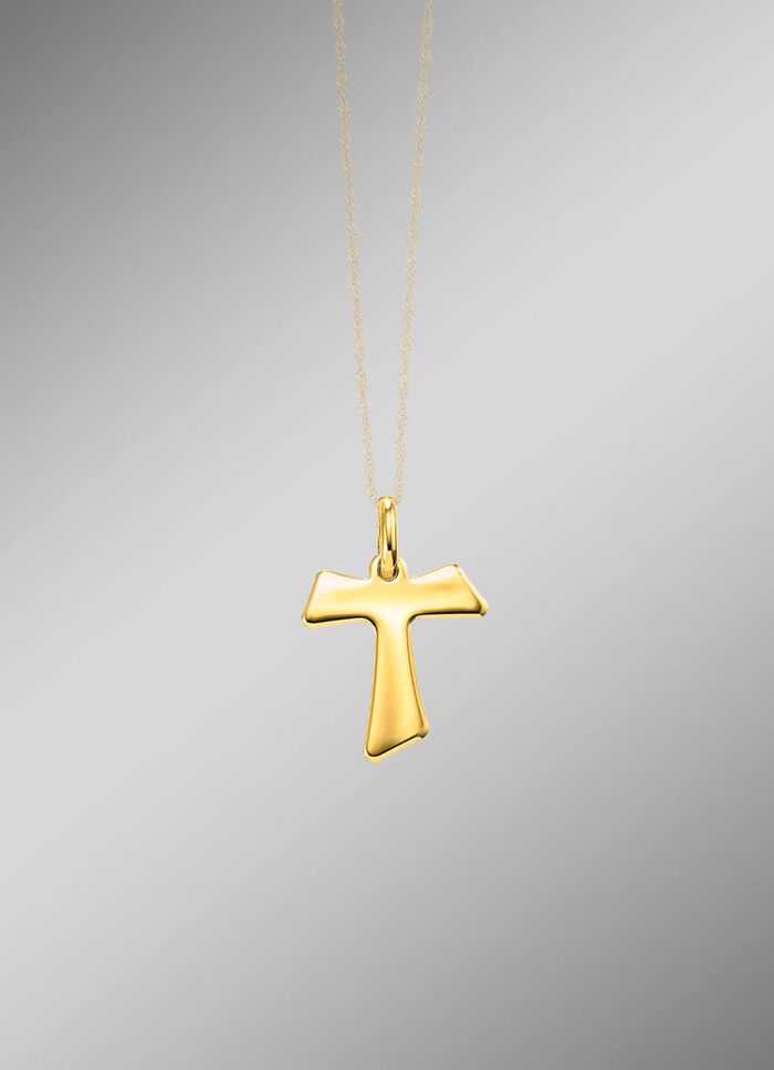 Eleganz in jeder Hinsicht: Der Kreuz-Tau-Anh&auml;nger 