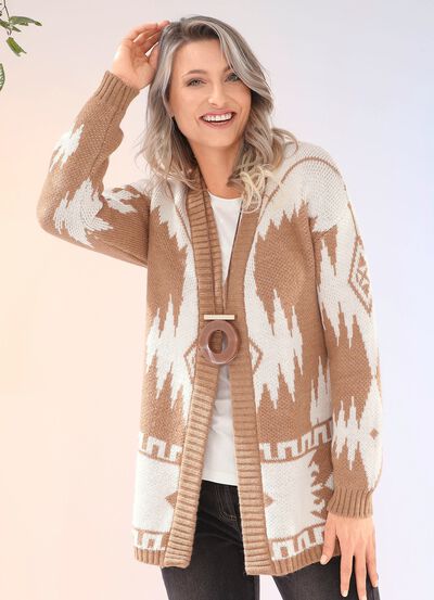 Strickjacke in Kuschelqualität 