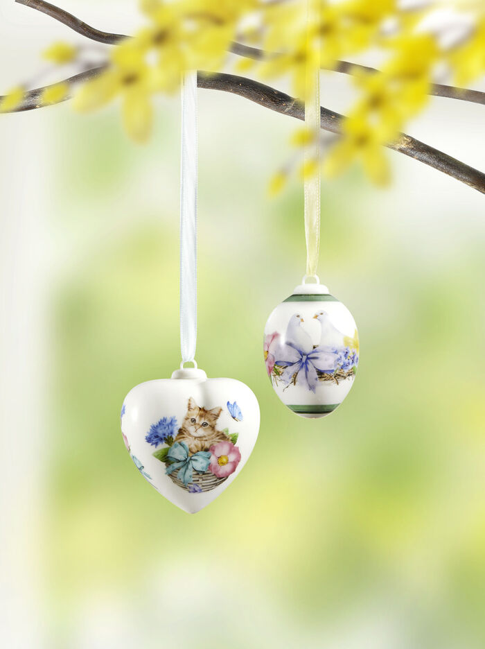 Hutschenreuther Jahreshänger 2024 aus hochwertigem Porzellan 