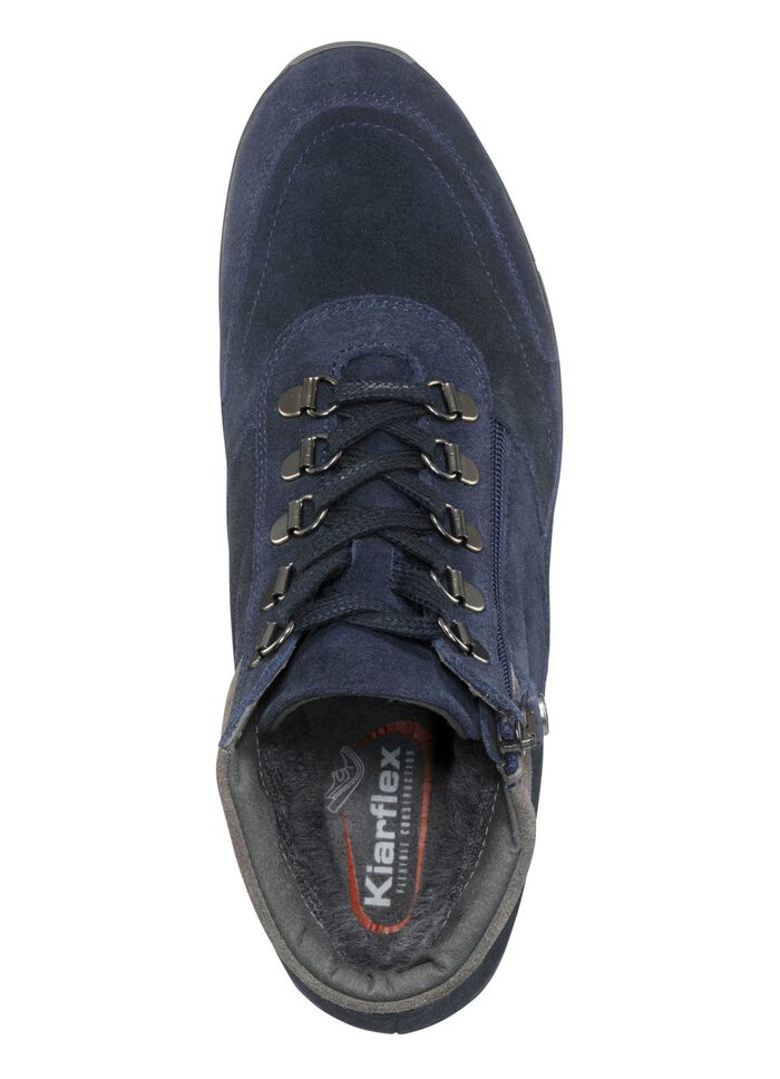 Schn&uuml;r-Bootie mit praktischem Seitenei&szlig;verschluss 