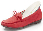 Waldl&auml;ufer Slipper mit Zierschleife HELLROT