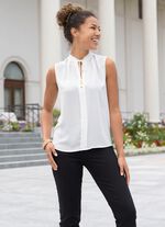 Unifarbene Tunika ECRU