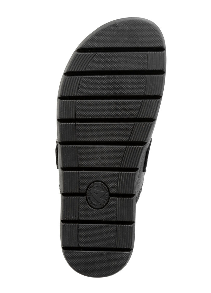 ELENA EDEN Clog mit verstellbarer Spange SCHWARZ