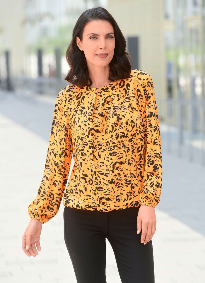 Tunika mit elastischen Abschl&uuml;ssen 