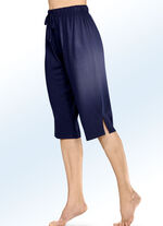 Zweierpack Schlaf- und Freizeithosen, wadenlang mit Taschen 