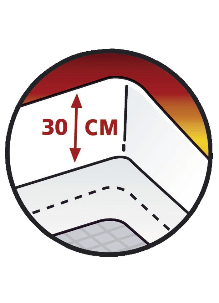 Luxus-Spannbetttuch aus feinster Baumwolle ANTHRAZIT